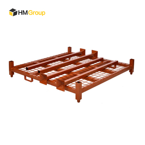 Estante de Almacenamiento de Neumáticos Apilable de Acero Resistente para Transporte Portátil en Almacenes para la Industria Automotriz - Product Image 3