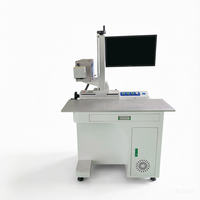 Nouvelle machine de marquage laser CO2 tout-en-un de bureau 60W, refroidie par air, CNC, autofocus, Raycus, prend en charge les formats DXF