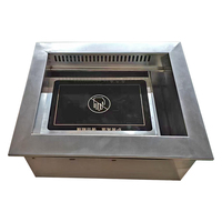 Grill électrique rotatif intelligent Pinnovo en libre-service, barbecue, rôtissoire pour la cuisine en restaurant