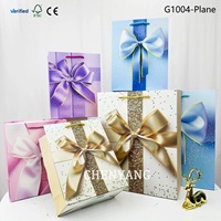 Sac de transport en papier biodégradable personnalisable de qualité supérieure, avec poignée, imprimé pour mariage, pour bouquets recyclés, forme carrée, pour produits de beauté