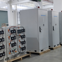 Sistema Sunwave Todo en Uno de 200kWh 100kWh, Inversor Híbrido de 50kw 60kw 80kw, Baterías de Litio para Uso en Proyectos Comerciales e Industriales
