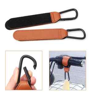 Morsetti per carrozzina personalizzati in pelle sintetica per passeggini, accessori da viaggio per passeggini, - Product Image 5