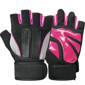 Coexistence 2026 Custom Logo Unisex Fitness Cycling Half Finger Breathable Wrist Support Gym <b>Dumbbell</b> Weightlifting Sport - Product Image 4