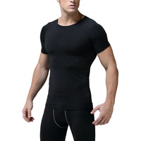 Vente en gros Dryfit Vêtements de sport pour la course à pied Vêtements de fitness musculaire pour hommes T-shirt en fibre de bambou T-shirts