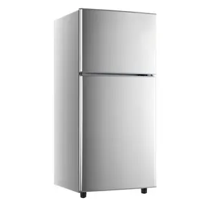 BCD-86 vendita calda doppia porta congelatore frigorifero superiore congelatore 220V/ 50hz manuale stile moderno frigorifero