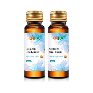 Líquido Oral de Colágeno Natural con Sabor a Naranja Roja, 50 ml, Mejora el Tono de Piel, Reduce las Arrugas, Suplemento de Vitamina C Líquida - Product Image 1