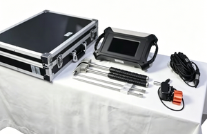เครื่องตรวจจับทองคำและแร่ธาตุใต้ดิน Bibo New ADMT-500AX ระยะ 500 เมตร พร้อมภาพแสดงผลแบบเรียลไทม์ ตรวจจับโลหะและพลาสติก มาตรฐาน IP54 รองรับหลายความถี่ - Product Image 2