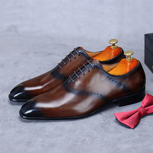 Zapatos casuales formales de punta redonda, cómodos y de alta calidad, para calzado de cuero de alta gama. - Product Image 4