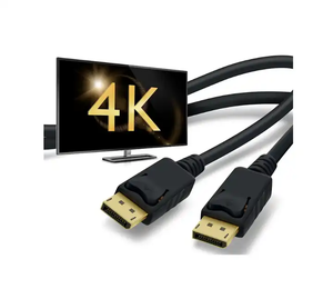 Ventas directas de fábrica 1,8 m DP a HD adaptador macho 1080P cable de <span class=keywords><strong>audio</strong></span> y video 2K 3D HD a DP cable convertidor de puerto de pantalla - Product Image 6