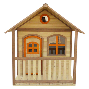 Pequeña Casa <span class=keywords><strong>de</strong></span> juegos <span class=keywords><strong>de</strong></span> <span class=keywords><strong>madera</strong></span> para niños Cubby House para juegos creativos - Product Image 2