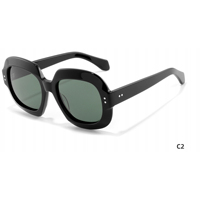 Lunettes de vue carrées et rondes en acétate de haute qualité, modèle 6765, colorées, design tendance, logo personnalisé, monture en stock, prêtes à l'emploi
