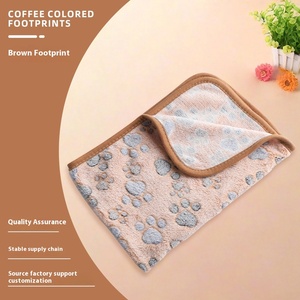 Hersteller Großhandel Coral Fleece Wasserdicht Umwelt freundliche Haustier decke Komfortable doppelseitige Matte Hunde Winter Soft - Product Image 5