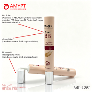 Emballages en tube souple PBL personnalisés <span class=keywords><strong>de</strong></span> 5g à 25g, contenants pour crème pour les yeux, crème pour le visage, soins <span class=keywords><strong>de</strong></span> <span class=keywords><strong>la</strong></span> <span class=keywords><strong>peau</strong></span>, crème pour les mains, écran solaire, bouchon à vis - Product Image 2