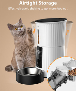 Smart <b>Automatic</b> Cat <b>Dog</b> Pet Feeder 4L Dry Food <b>Treat</b> <b>Dispenser</b> Electric Auto Pet Food Timed Feeders for Puppy Cat <b>Dog</b> - Product Image 3