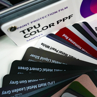 Film de protection automobile TPU gris argenté, support fabricant, PPF personnalisé auto-réparant, changement de couleur multiple, PPF pour Tesla
