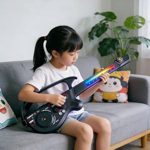 <span class=keywords><strong>Guitare</strong></span> sans cordes pour enfants, nouvelle conception, fabrication en usine, instrument de musique innovant, méthodes d'apprentissage - Product Image 1