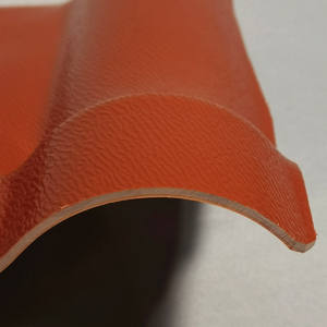 Tuile de toit en plastique de style espagnol en résine PVC résistante aux UV 1050 - Product Image 3