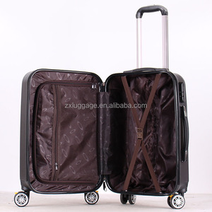 Conjunto de maletas abs antigrietas, maletas de estilo antiguo de 20, 24 y 28 pulgadas, 3 uds. - Product Image 6