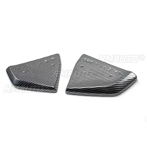 มุมกันชนหลังรถยนต์สำหรับ Chevrolet Corvette C7 2014-2019 ชุดแต่งดิฟฟิวเซอร์ข้าง สปอยเลอร์ บังโคลน สีดำเงา ลายคาร์บอนไฟเบอร์ - Product Image 5