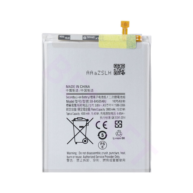Wholesale OEM 100% zero Cycle 3900MAH Battery Manufacturer Oem Li-ion Polymer Battery BA505ABU for Samsung Galaxy A50 A505F