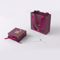 Chine usine petites marchandises pochette personnalisée sacs en velours glisser papier artisanat portefeuille boîte anneau jolery givety emballage papier boîte à bijoux