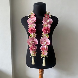 Collar de Flores Hawaianas Artificiales para Graduación, Clase de 2026, Guirnalda de Flores con Cinta, Regalos de Graduación 2026 - Product Image 1