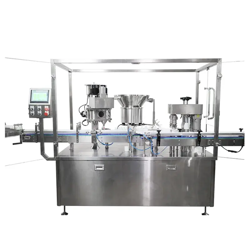 1ml 2ml 5ml 10ml 30ml Vial Dental Injection Liquid Powder Filling Capping Machine