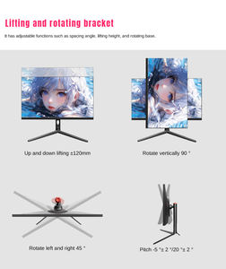 Moniteur de jeu rapide IPS 27 pouces 1K 75Hz 180Hz 240Hz, 2K 75Hz 240Hz, <span class=keywords><strong>4K</strong></span> 75Hz 144Hz, 1 ms, 100 % sRGB HDR400, écran LED pour PC, écran LCD pour <span class=keywords><strong>ordinateur</strong></span> - Product Image 5