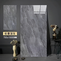 Carrelage en porcelaine de luxe foncé LAKOO 600 X1200, qualité supérieure, 9,5 mm d'épaisseur, noir brillant, moderne, pour hall de supermarché