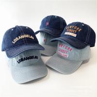 Casquette de baseball classique Wins Flying Custom à 6 panneaux en coton délavé et vieilli, broderie, pour femmes et hommes