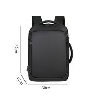Sac pour ordinateur portable personnalisé de 15.6 pouces Sac pour ordinateur portable USB de grande capacité étanche pour hommes d'affaires Sacs à dos pour ordinateur portable de voyage pour femmes