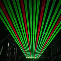 Barre laser professionnelle DMX 5 faisceaux couleur, mini laser RVB pleine couleur pour animation DJ, éclairage de scène et discothèque