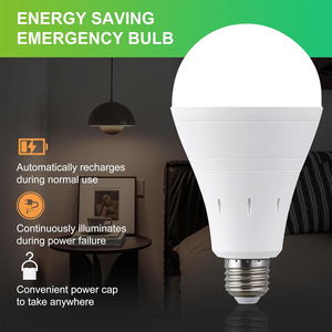 Bóng đèn khẩn cấp có thể sạc lại Bóng đèn LED chạy bằng điện AC Bóng đèn LED ban ngày E26 cho cắm trại khi mất điện tại nhà - Product Image 2