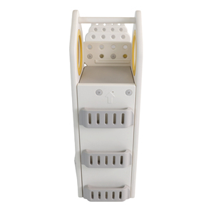 Caja de Juguetes y Perchero Combinado para Niños Pequeños, Apilable y Encajable, para Espacios Reducidos, Económico - Product Image 2