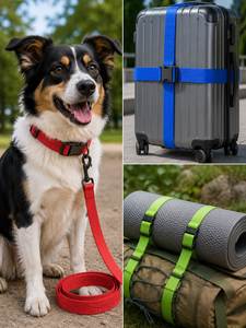 Sangle en polypropylène (PP) tissée de couleur personnalisée, sangle épaisse pour sac à dos, poignée de sac, sangle d'appareil photo, ceinture, accessoires pour animaux de compagnie - Product Image 5
