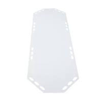 Planche de transfert de patient hospitalier à déplacement facile, manuelle, en plastique extensible, avec source d'alimentation