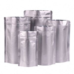 Bolsas de Papel de Aluminio Impresas con Logotipo Personalizado para Envasado de Té, Bolsa de Alimentos con Cierre Hermético, 15x22cm, Paquete Promocional - Product Image 3