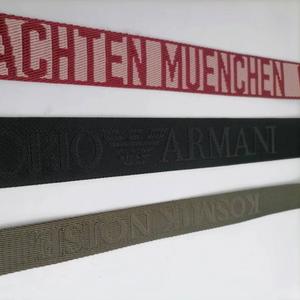 DANSKY fabbrica all'ingrosso nastro resistente personalizzato Jacquard motivo a strisce poliestere Nylon fettuccia per borse - Product Image 4