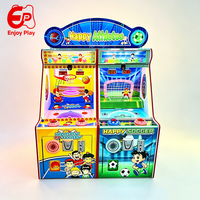 Équipement de terrain de jeu intérieur pour enfants, machine de jeu sportive à monnayeur, machine d'arcade de basketball et de football à récompense