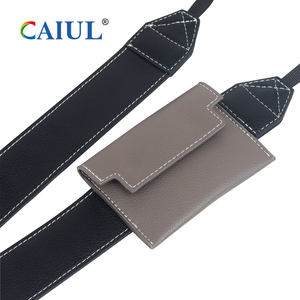 Herhangi bir Model kamera ve Video çantaları için fotoğraf cep aksesuarları ile çok fonksiyonlu PU deri kamera askısı - Product Image 4
