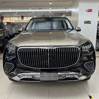 Kit carrosserie en PP+ABS pour Mercedes-Benz X167 21-24 GLS 400 450 4MATIC, mise à niveau au style Maybach 2024, vente chaude usine