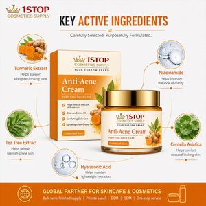 Crème au collagène, vitamine C et rétinol à <span class=keywords><strong>action</strong></span> rapide, aide à réduire les signes de vieillissement, correcteur de taches brunes, élimine l'acné, convient aux peaux sujettes à l'acné - Product Image 3