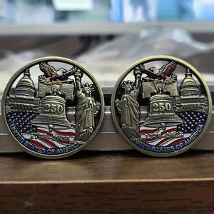 Pièce <span class=keywords><strong>de</strong></span> monnaie personnalisée 2D 3D en alliage <span class=keywords><strong>de</strong></span> zinc, pièces <span class=keywords><strong>de</strong></span> monnaie personnalisées plaquées or, argent, cuivre, émail, collection <span class=keywords><strong>de</strong></span> souvenirs, pièce <span class=keywords><strong>de</strong></span> monnaie <span class=keywords><strong>de</strong></span> défi en métal personnalisée - Product Image 5