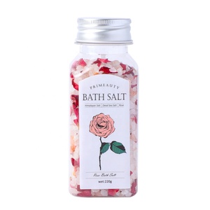 Sales de Baño Naturales para Pies, Cuidado Personal, Sal Rosa del Himalaya, Sales de Epsom Relajantes para Mujeres, Sales de Baño con Aceites Esenciales y Flores - Product Image 5