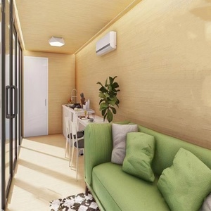 Khung thép truyền thống tùy chỉnh một phòng ngủ hiện đại sang trọng prefab nhà Apple cabin 20ft - Product Image 6