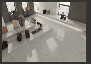 Carreaux de porcelaine brillants 1000x1000 | Carreaux de sol muraux haut de gamme grand format 100x100 | Collection de qualité d'exportation élégante et durable - Product Image 5