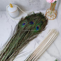 Plumes de paon naturelles de haute qualité en vrac pour la décoration de mariage, la décoration de la maison, les fêtes, les vêtements et les robes