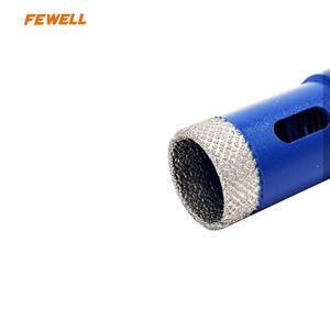 แกนเจาะ M14 arix รูปดอกไม้แบบสุญญากาศขนาด25มม. แกนเจาะคอนกรีตหินแกรนิตหินอ่อนคอนกรีตดีไซน์ใหม่ - Product Image 5