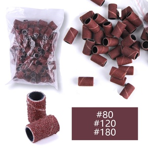 Medium Fine Coarse White <strong>Zebra</strong> <strong>Nail</strong> <strong>Sanding</strong> <strong>Bands</strong> 120# 240# for <strong>Nail</strong> <strong>Drill</strong> <strong>Bits</strong> - Product Image 4