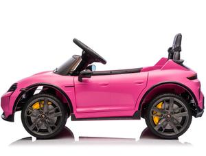 Voiture électrique pour enfants <span class=keywords><strong>Porsche</strong></span> <span class=keywords><strong>Taycan</strong></span> Turbo S sous licence, 12V, avec télécommande <span class=keywords><strong>2</strong></span>.4G, <span class=keywords><strong>roues</strong></span> en EVA, pour enfants de 3 à 8 ans - Product Image 2